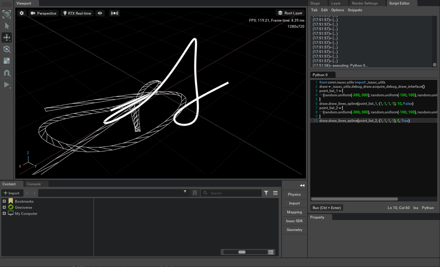 Draw Splines