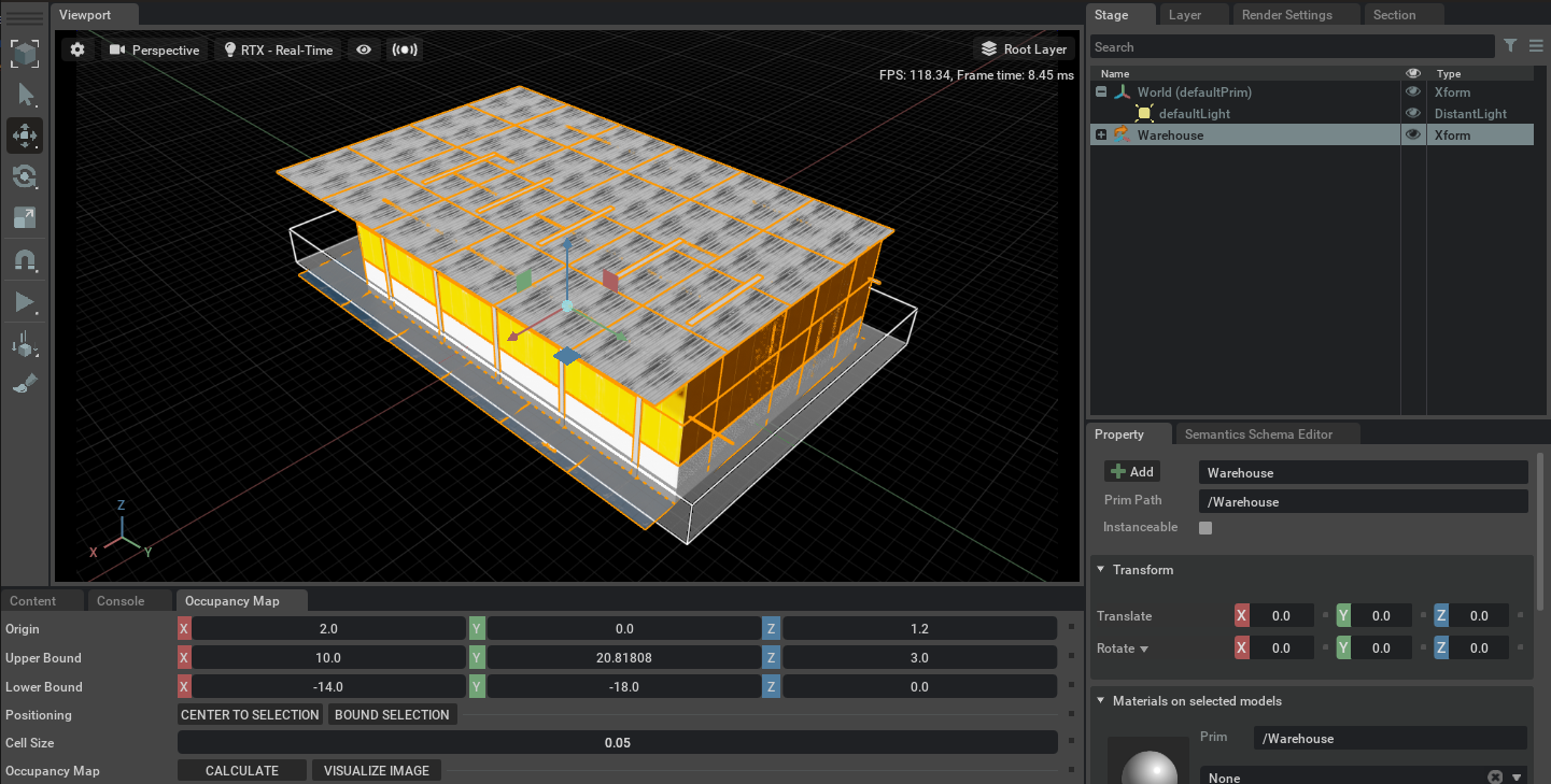 Setting bounds for map generation