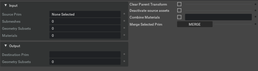 Merge Mesh UI