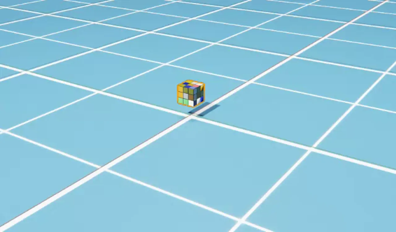 Rubik's Cube with collision