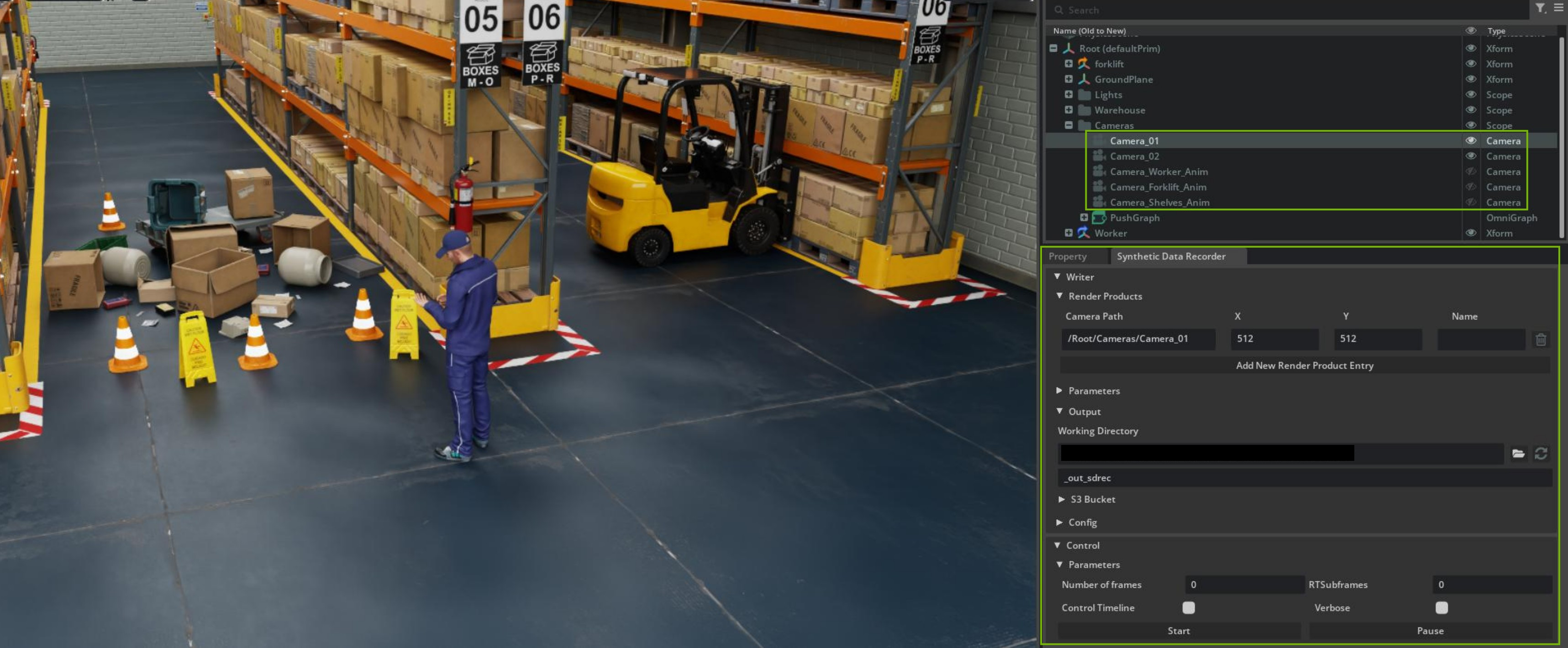 Synthetic Data Recorder