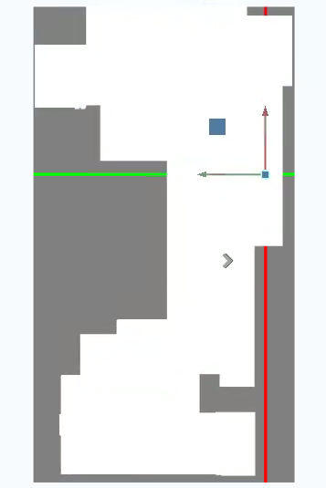 Top View of Hospital with Occupancy Map