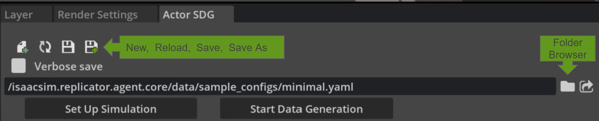 Load a config file.