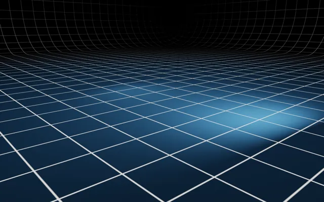 Curved grid room